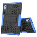 Anti-Slip Lenovo Tab M9 Hybrid-deksel med Stativ - Blå / Svart