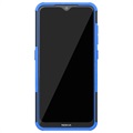 Nokia 6.2/7.2 Anti-Slip Hybrid-deksel med Stativ - Blå / Svart