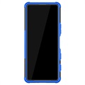 Anti-Slip Sony Xperia 10 III Hybrid-deksel - Blå / Svart