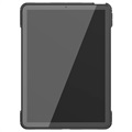 Anti-Slip iPad Air 2020/2022 Hybrid-deksel med Stativ - Svart