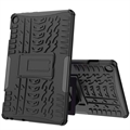 Anti-Skli Lenovo Tab M10 Gen 3 Hybrid-deksel med Stativ - Svart