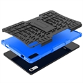 Anti-Skli Lenovo Tab P11 Gen 2 Hybrid-deksel med Stativ (Åpen Emballasje - Utmerket) - Blå