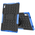 Anti-Skli Lenovo Tab P11 Gen 2 Hybrid-deksel med Stativ (Åpen Emballasje - Utmerket) - Blå