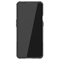 Anti-Slip OnePlus 9 Pro Hybrid-deksel med Stativ