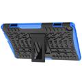 Anti-Skli Lenovo Tab M10 Gen 3 Hybrid-deksel med Stativ - Blå / Svart