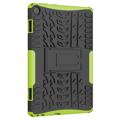 Anti-Skli Lenovo Tab M10 Gen 3 Hybrid-deksel med Stativ - Grønn / Svart
