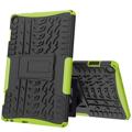 Anti-Skli Lenovo Tab M10 Gen 3 Hybrid-deksel med Stativ - Grønn / Svart
