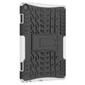 Anti-Skli Lenovo Tab M10 Gen 3 Hybrid-deksel med Stativ - Hvit / Svart