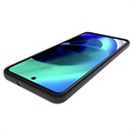 Antiskli Motorola Moto G51 5G TPU-deksel - Svart