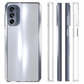 Antiskli Motorola Moto G62 5G TPU-deksel - Gjennomsiktig