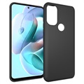 Antiskli Motorola Moto G71 5G TPU-deksel - Svart