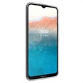 Antiskli Nokia C21 Plus TPU-deksel - Gjennomsiktig