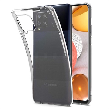 Anti-Slip Samsung Galaxy A42 5G TPU-deksel - Gjennomsiktig