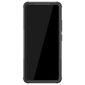 Anti-Slip Samsung Galaxy A82 5G Hybrid-deksel med Stativ