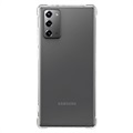 Antiskli Samsung Galaxy Note20 TPU-deksel - Gjennomsiktig