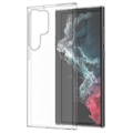 Antiskli Samsung Galaxy S23 Ultra 5G TPU-deksel - Gjennomsiktig