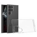Antiskli Samsung Galaxy S23 Ultra 5G TPU-deksel - Gjennomsiktig