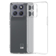 Motorola Edge 70 Anti-skli TPU-deksel - Gjennomsiktig
