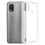 Antiskli Nokia C21 Plus TPU-deksel - Gjennomsiktig