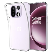 OnePlus 15 Anti-skli TPU-deksel - Gjennomsiktig