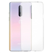 Antiskli OnePlus 8 TPU-deksel - Gjennomsiktig