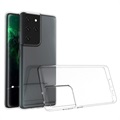 Antiskli Samsung Galaxy S21 Ultra 5G TPU-deksel - Gjennomsiktig