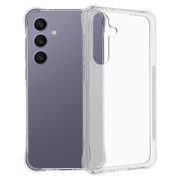 Samsung Galaxy S24 FE Antiskli TPU-deksel - Gjennomsiktig