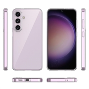 Samsung Galaxy S24 Antiskli TPU-deksel - Gjennomsiktig