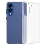 Samsung Galaxy S25 Edge Anti-skli TPU-deksel - Gjennomsiktig