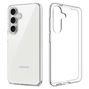 Samsung Galaxy S25 Anti-skli TPU-deksel - Gjennomsiktig