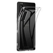 Antiskli Sony Xperia 1 II TPU-deksel - Gjennomsiktig