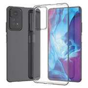 Antiskli Xiaomi Redmi Note 11 Pro/Note 11 Pro 5G TPU-deksel - Gjennomsiktig