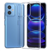 Xiaomi Redmi Note 12/Poco X5 Antiskli TPU-deksel - Gjennomsiktig