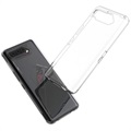 Antiskli Asus ROG Phone 5 TPU-deksel - Gjennomsiktig