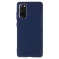 Antiskli Samsung Galaxy S20 FE TPU-deksel - Mørkeblå