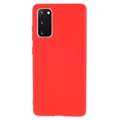 Antiskli Samsung Galaxy S20 FE TPU-deksel - Rød