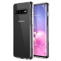 Antiskli Samsung Galaxy S10 TPU-deksel - Gjennomsiktig