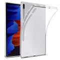Antiskli Samsung Galaxy Tab S7+ TPU-deksel - Gjennomsiktig