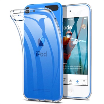 Antiskli iPod Touch 7G/6G/5G TPU-deksel - Gjennomsiktig