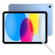 iPad 2022/2025 Antiskli TPU-deksel - Gjennomsiktig
