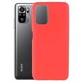 Antiskli Xiaomi Redmi Note 10/10S TPU-deksel - Rød