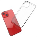 Antiskli iPhone 13 Mini TPU-deksel - Fleksibelt - Gjennomsiktig