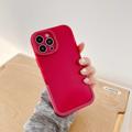 Dobbel Stativ iPhone 14 Pro Max Hybrid Deksel - Rød