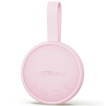 AnyPlus bærbar hvit støymaskin for babysøvn / Bluetooth-høyttaler - rosa