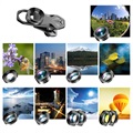 Apexel APL-DG11 11-i-1 Universelt Clip-on Linsesett til Mobilkamera - Svart