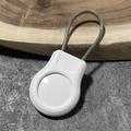 Apple AirTag/AirTag 2-etui med trådrem i rustfritt stål - hvit