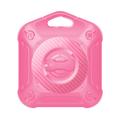 Apple AirTag IP67 vanntett etui med nøkkelring - rosa