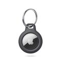 Apple AirTag Tech-Protect Rough TPU-deksel med nøkkelring - svart