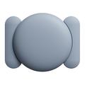 Apple Airtag magnetisk silikonetui - grå