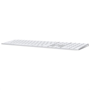 Apple Magic Keyboard med Touch ID og numerisk tastatur MXK73DK/A - dansk tastaturlayout - hvit